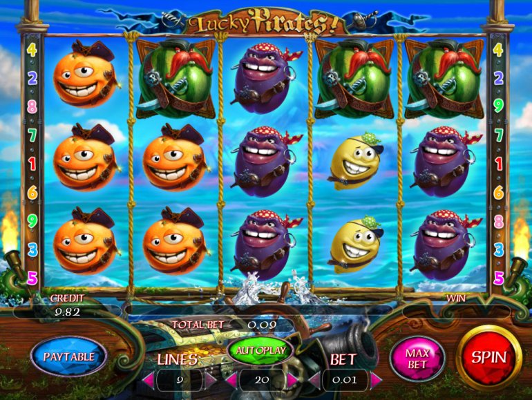 Игровой автомат Счастливые пираты
